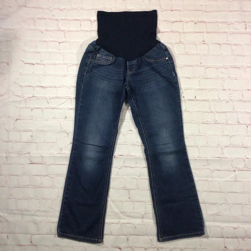 Jessica Simpson Maternity Blue Denim Jeans - Size Medium (26”) - Picture 1 of 10